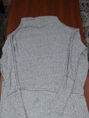 FP We The Free Funnel Neck Thermal – Gray Heather – Long Sleeve – Size XS